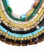 Natural Colored Stone Bead Necklace